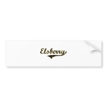 Elsberry Missouri Classic Design Bumper Stickers