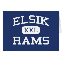 Elsik - Rams - Elsik High School - Houston Texas cards
