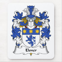 Elsner Family Crest mousepads