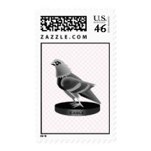 Elton Eagle Postage Stamp