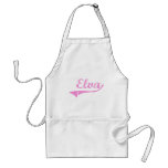 Elva Classic Style Name Aprons