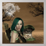 Elven Archer Posters