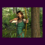 'Elven Archer' Print