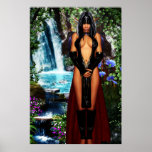 Elven Priestess Poster