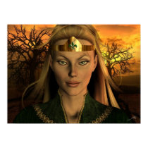 'Elven Queen' Print