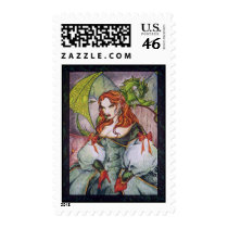 Elven Royalty Postage Stamps