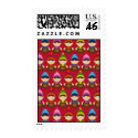 Elves Christmas Postage Stamp stamp