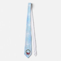 ELVES, SLEIGH & WREATH by SHARON SHARPE ties