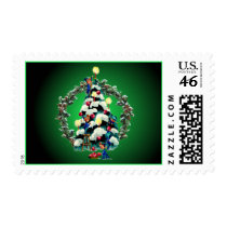 ELVES, TREE & FIR WREATH by SHARON SHARPE Stamps