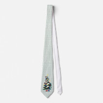 ELVES TRIMMING CHRISTMAS TREE by SHARON SHARPE ties by sharonsharpe ELVES TRIMMING CHRISTMAS TREE by SHARON SHARPE ties