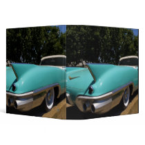 Elvis Presley's Green Cadillac Convertible in 3 Ring Binder