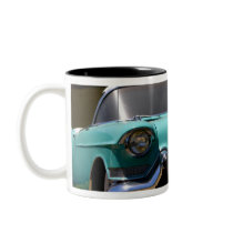 Elvis Presley's Green Cadillac Convertible in Coffee Mug