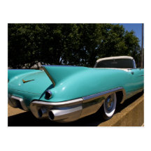 Elvis Presley's Green Cadillac Convertible in Post Cards