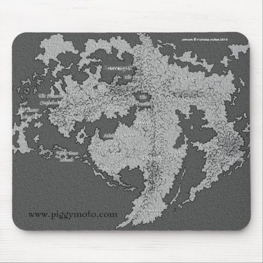 Elwelt Mousepad - Piggy Moto - All Star Boar Band
