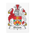 Elwood Family Crest postcards