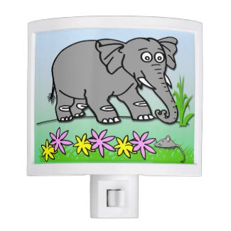 Ely the Elephant - Sees a Mouse Night Light