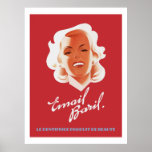 Email Baril 1946 (Vintage French Ads) Print