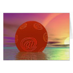 Email Globe Card