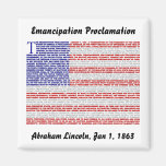 Emancipation Proclamation Fridge Magnet