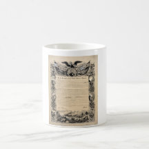 Emancipation Proclamation Print Coffee Mug