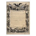 Emancipation Proclamation Print Greeting Card