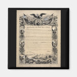 Emancipation Proclamation Print Refrigerator Magnet