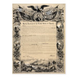 Emancipation Proclamation Print Post Card