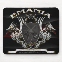 Emania Logo Mousepad (black design)