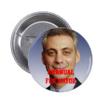 Emanual for Mayor Pins