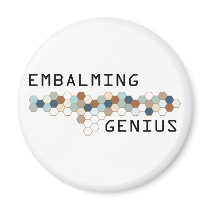 Embalming Genius magnets