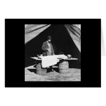 Embalming Surgeon at Work 1864 Greeting Cards