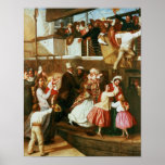 Embarkation Scene Poster