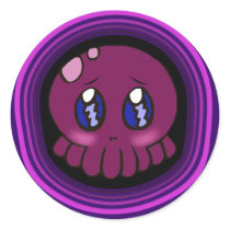 Embarrised Tako-Chan Stickers