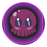 Embarrised Tako-Chan Stickers
