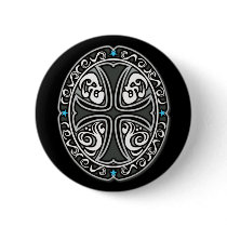 cross, music, hiphop, hip-hop, rock, illustration, graphics, black, vintage, gothic, christian, tribal, motorcycle, art, street, emblem, monotone, wild, graphic-design, biker, graphic design, hip hop, band, embrem, rock-and-roll, pop art, Button with custom graphic design