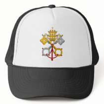 Emblem of the Papacy Official Pope Symbol Coat Hats