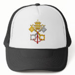 Emblem of the Papacy Official Pope Symbol Coat hats