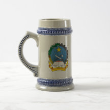 emblema de Angola Taza De Café