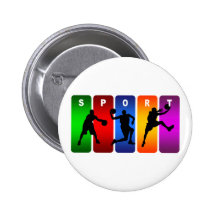 Emblema multicolor del baloncesto pins