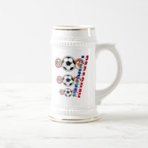 Emblemas del futbol de Paraguay y regalos del logo Taza De Café