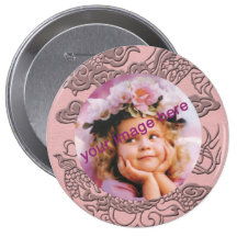 Embossed Dragon on PowderPink  Leather Texture