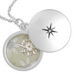 Embossed Flowers Art necklaces
