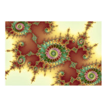 Embossed - Fractal Poster posters