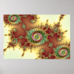 Embossed - Fractal Poster