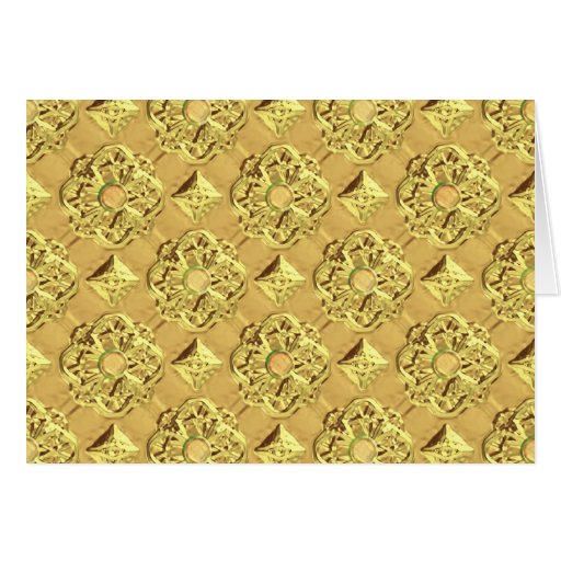 Embossed Gold Foil Greeting Card Zazzle