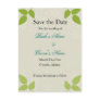 Embossed - Save the Date card Post Card