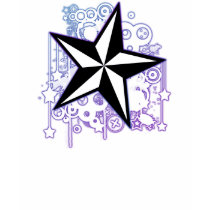 Embossed Star t-shirts by All_U_need_is_l0ve Embossed Star t-shirts