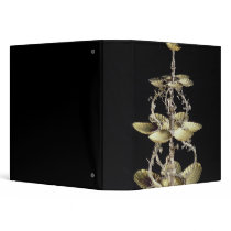 Embossed table centrepiece 3 ring binder