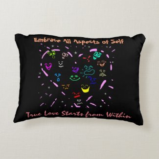 &quot;Embrace All Aspects of Self&quot; Accent Pillow