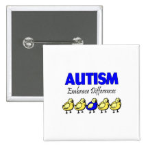 Embrace Autism (Ducks) Pin